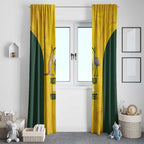 Custom Bowls Australia Window Curtain Marble National Color - Aussie Hoodie
