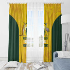 Custom Bowls Australia Window Curtain Marble National Color - Aussie Hoodie