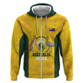 Custom Bowls Australia Zip Hoodie Marble National Color - Aussie Hoodie