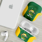 Custom Bowls Australia AirPods Case National Color Curve Sporty - Aussie Hoodie