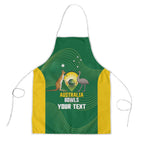 Custom Bowls Australia Apron National Color Curve Sporty - Aussie Hoodie