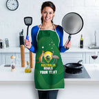 Custom Bowls Australia Apron National Color Curve Sporty - Aussie Hoodie