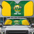 Custom Bowls Australia Auto Sun Shade National Color Curve Sporty - Aussie Hoodie