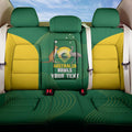 Custom Bowls Australia Back Car Seat Cover National Color Curve Sporty - Aussie Hoodie