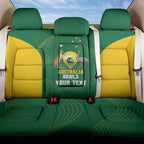Custom Bowls Australia Back Car Seat Cover National Color Curve Sporty - Aussie Hoodie