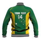 Custom Bowls Australia Baseball Jacket National Color Curve Sporty - Aussie Hoodie