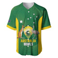 Custom Bowls Australia Baseball Jersey National Color Curve Sporty - Aussie Hoodie