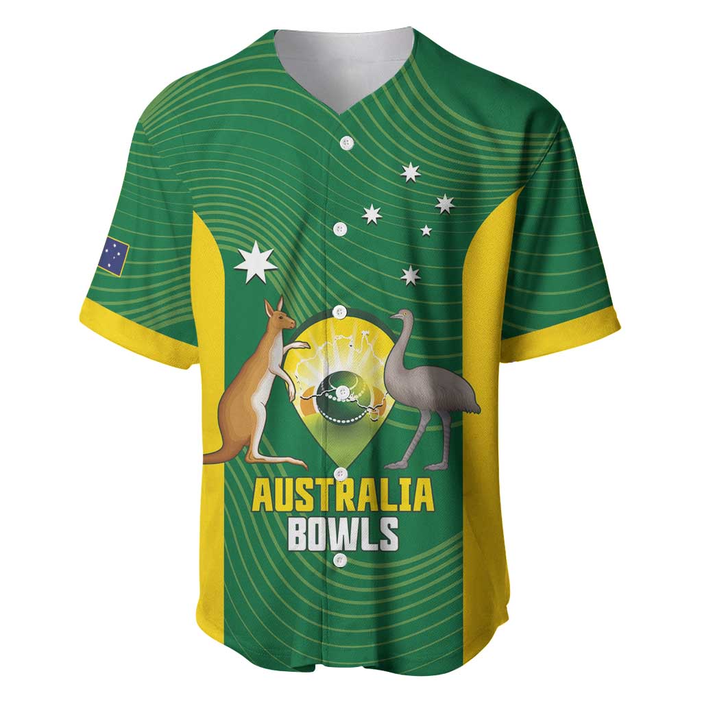 Custom Bowls Australia Baseball Jersey National Color Curve Sporty - Aussie Hoodie