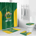 Custom Bowls Australia Bathroom Set National Color Curve Sporty - Aussie Hoodie