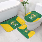 Custom Bowls Australia Bathroom Set National Color Curve Sporty - Aussie Hoodie