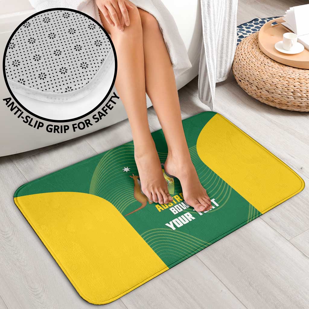 Custom Bowls Australia Bathroom Set National Color Curve Sporty - Aussie Hoodie