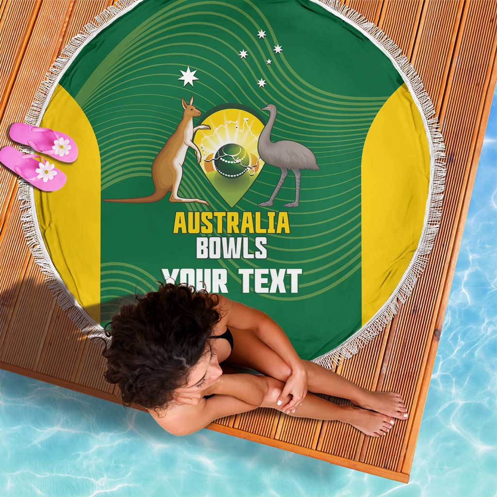 Custom Bowls Australia Beach Blanket National Color Curve Sporty - Aussie Hoodie