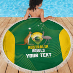 Custom Bowls Australia Beach Blanket National Color Curve Sporty - Aussie Hoodie