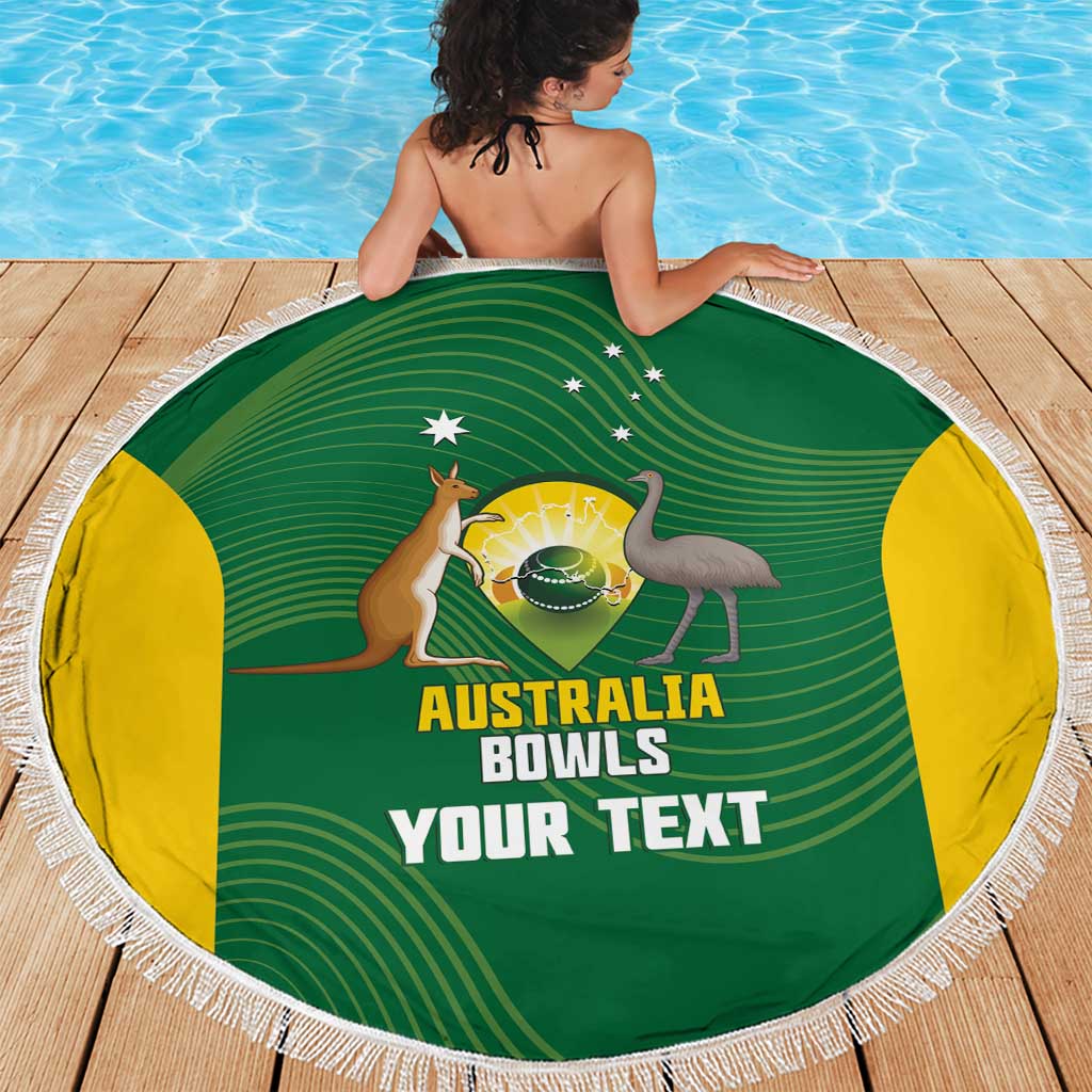 Custom Bowls Australia Beach Blanket National Color Curve Sporty - Aussie Hoodie