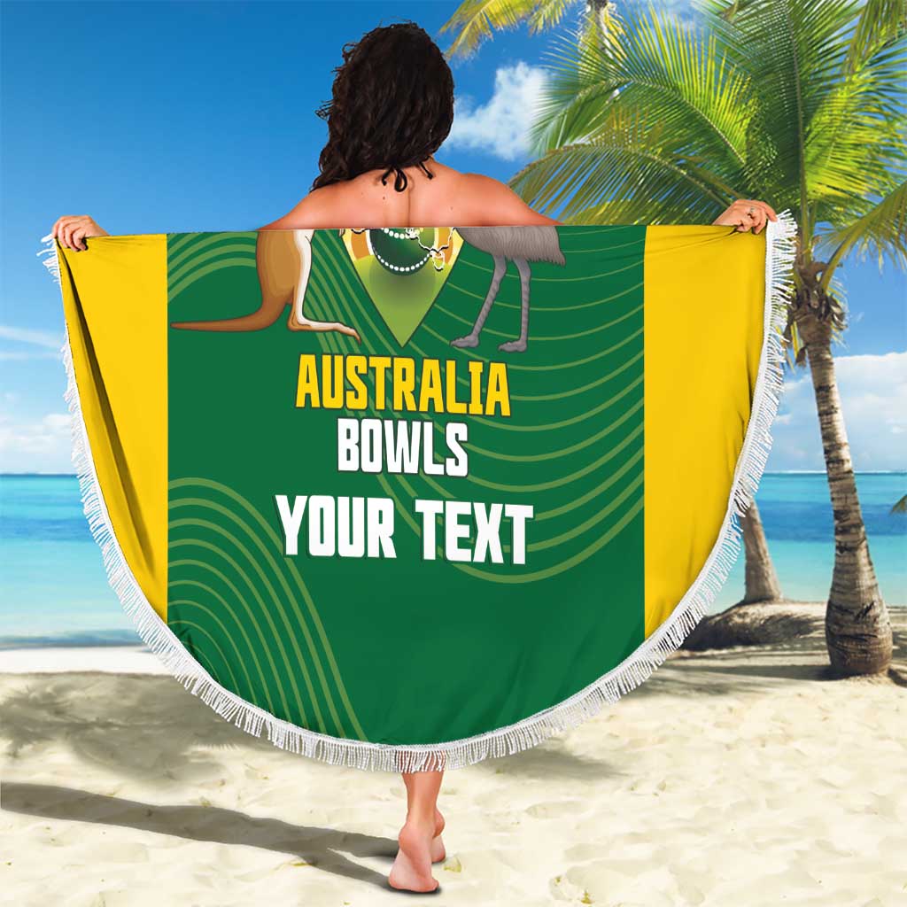 Custom Bowls Australia Beach Blanket National Color Curve Sporty - Aussie Hoodie