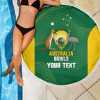 Custom Bowls Australia Beach Blanket National Color Curve Sporty - Aussie Hoodie