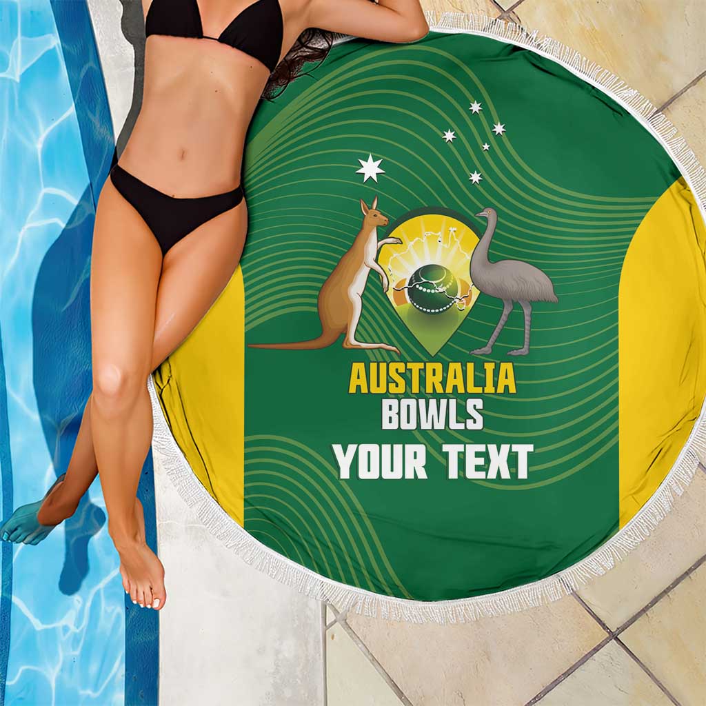 Custom Bowls Australia Beach Blanket National Color Curve Sporty - Aussie Hoodie