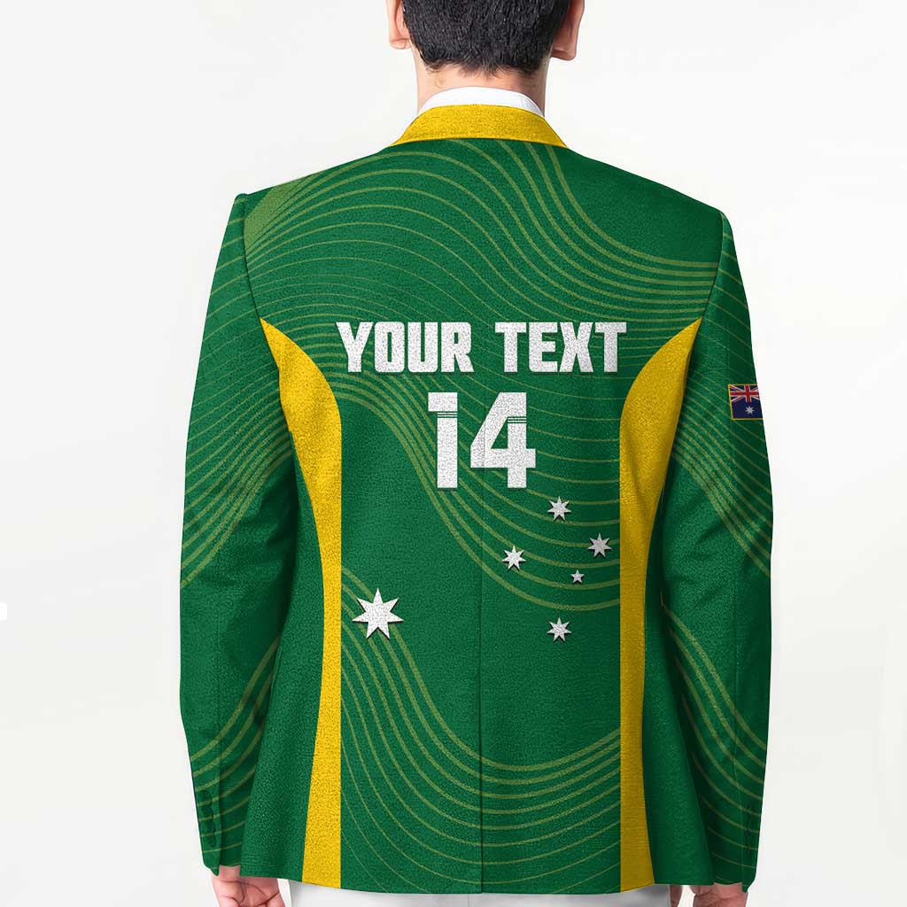 Custom Bowls Australia Blazer National Color Curve Sporty - Aussie Hoodie