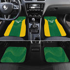 Custom Bowls Australia Car Mats National Color Curve Sporty - Aussie Hoodie