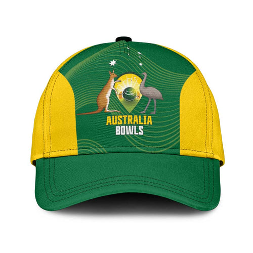Bowls Australia Classic Cap National Color Curve Sporty - Aussie Hoodie