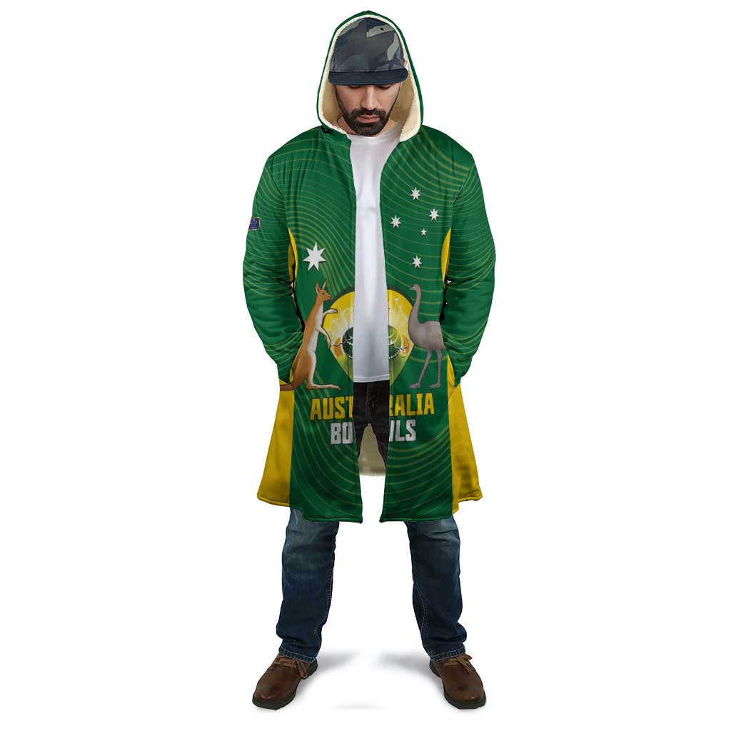 Custom Bowls Australia Cloak National Color Curve Sporty - Aussie Hoodie