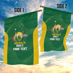 Custom Bowls Australia Garden Flag National Color Curve Sporty - Aussie Hoodie