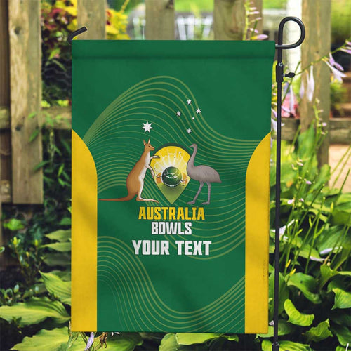 Custom Bowls Australia Garden Flag National Color Curve Sporty - Aussie Hoodie