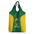Custom Bowls Australia Grocery Bag National Color Curve Sporty - Aussie Hoodie