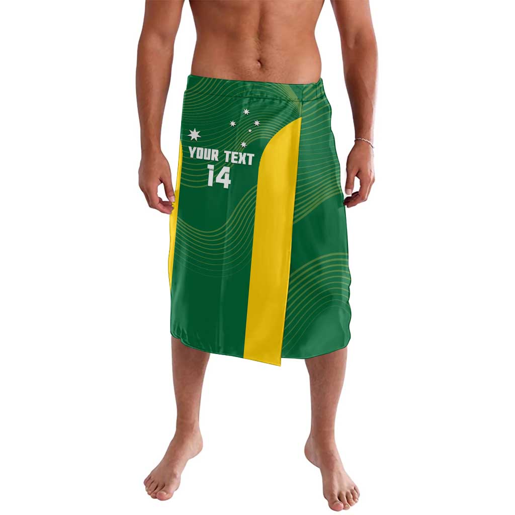 Custom Bowls Australia Lavalava National Color Curve Sporty - Aussie Hoodie