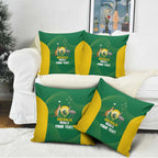 Custom Bowls Australia Pillow Cover National Color Curve Sporty - Aussie Hoodie