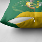 Custom Bowls Australia Pillow Cover National Color Curve Sporty - Aussie Hoodie