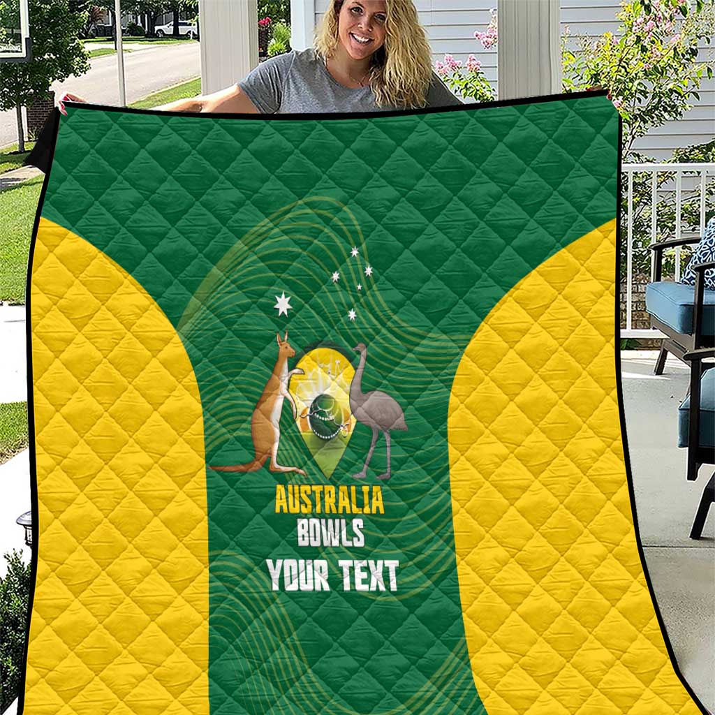 Custom Bowls Australia Quilt National Color Curve Sporty - Aussie Hoodie