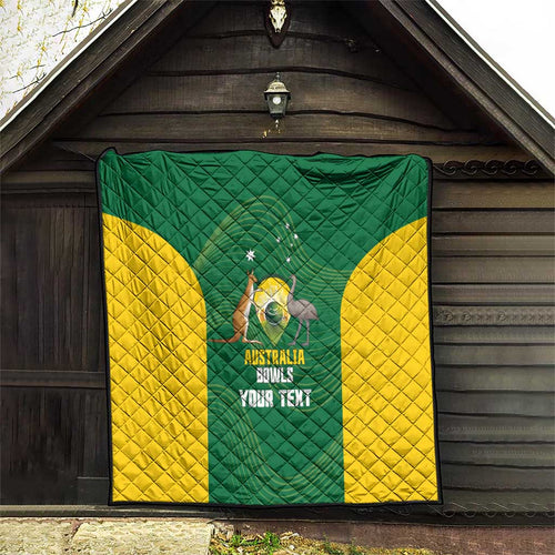 Custom Bowls Australia Quilt National Color Curve Sporty - Aussie Hoodie