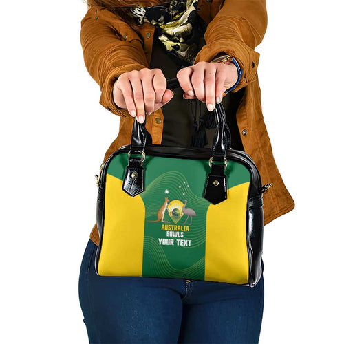 Custom Bowls Australia Shoulder Handbag National Color Curve Sporty - Aussie Hoodie