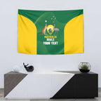 Custom Bowls Australia Tapestry National Color Curve Sporty - Aussie Hoodie