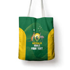 Custom Bowls Australia Tote Bag National Color Curve Sporty - Aussie Hoodie