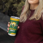 Custom Bowls Australia Tumbler Cup National Color Curve Sporty - Aussie Hoodie