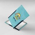 Custom Bowls Australia Canvas Wall Art Teal Color Curve Sporty - Aussie Hoodie