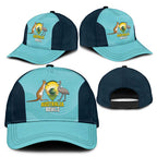 Bowls Australia Classic Cap Teal Color Curve Sporty - Aussie Hoodie