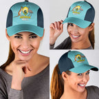 Bowls Australia Classic Cap Teal Color Curve Sporty - Aussie Hoodie