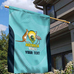 Custom Bowls Australia Garden Flag Teal Color Curve Sporty - Aussie Hoodie
