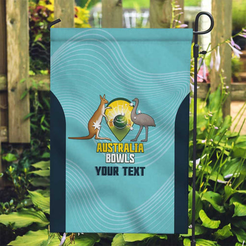 Custom Bowls Australia Garden Flag Teal Color Curve Sporty - Aussie Hoodie