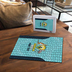 Custom Bowls Australia Puzzle Teal Color Curve Sporty - Aussie Hoodie