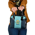 Custom Bowls Australia Shoulder Handbag Teal Color Curve Sporty - Aussie Hoodie