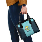 Custom Bowls Australia Shoulder Handbag Teal Color Curve Sporty - Aussie Hoodie
