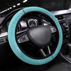 Bowls Australia Steering Wheel Cover Teal Color Curve Sporty - Aussie Hoodie
