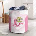 Custom Bowls Australia Breast Cancer Laundry Basket Pink Ribbon Curve Sporty - Aussie Hoodie
