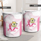 Custom Bowls Australia Breast Cancer Laundry Basket Pink Ribbon Curve Sporty - Aussie Hoodie
