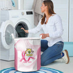 Custom Bowls Australia Breast Cancer Laundry Basket Pink Ribbon Curve Sporty - Aussie Hoodie