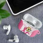 Custom Bowls Australia Breast Cancer AirPods Case Pink Ribbon Curve Sporty - Aussie Hoodie